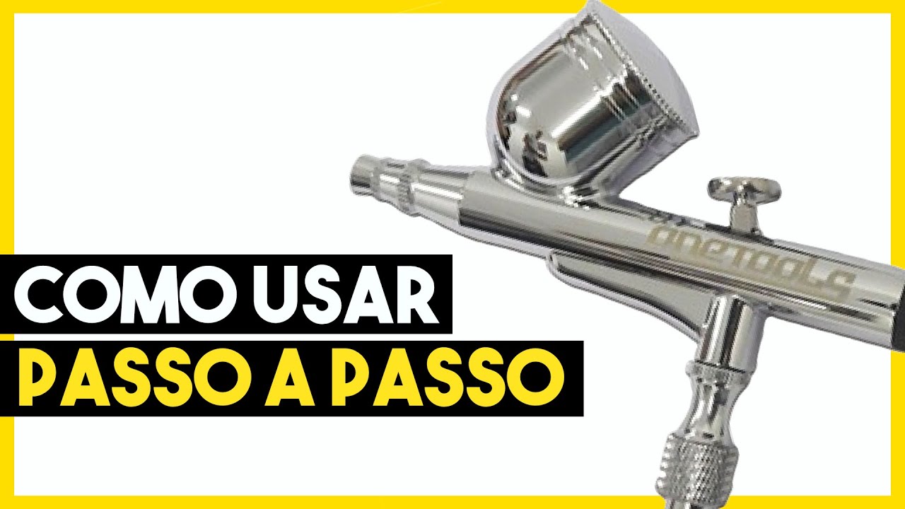 Aerografia: Método Simples e Prático para usar o Aerógrafo