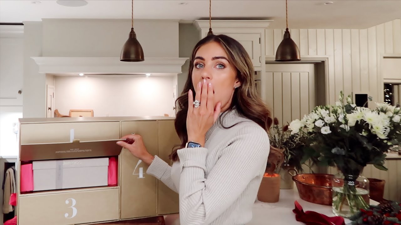 UNBOXING THE VIRAL JIMMY CHOO ADVENT CALENDAR | CHRISTMAS WITH THE MGS DAY 12 | Lydia Elise Millen