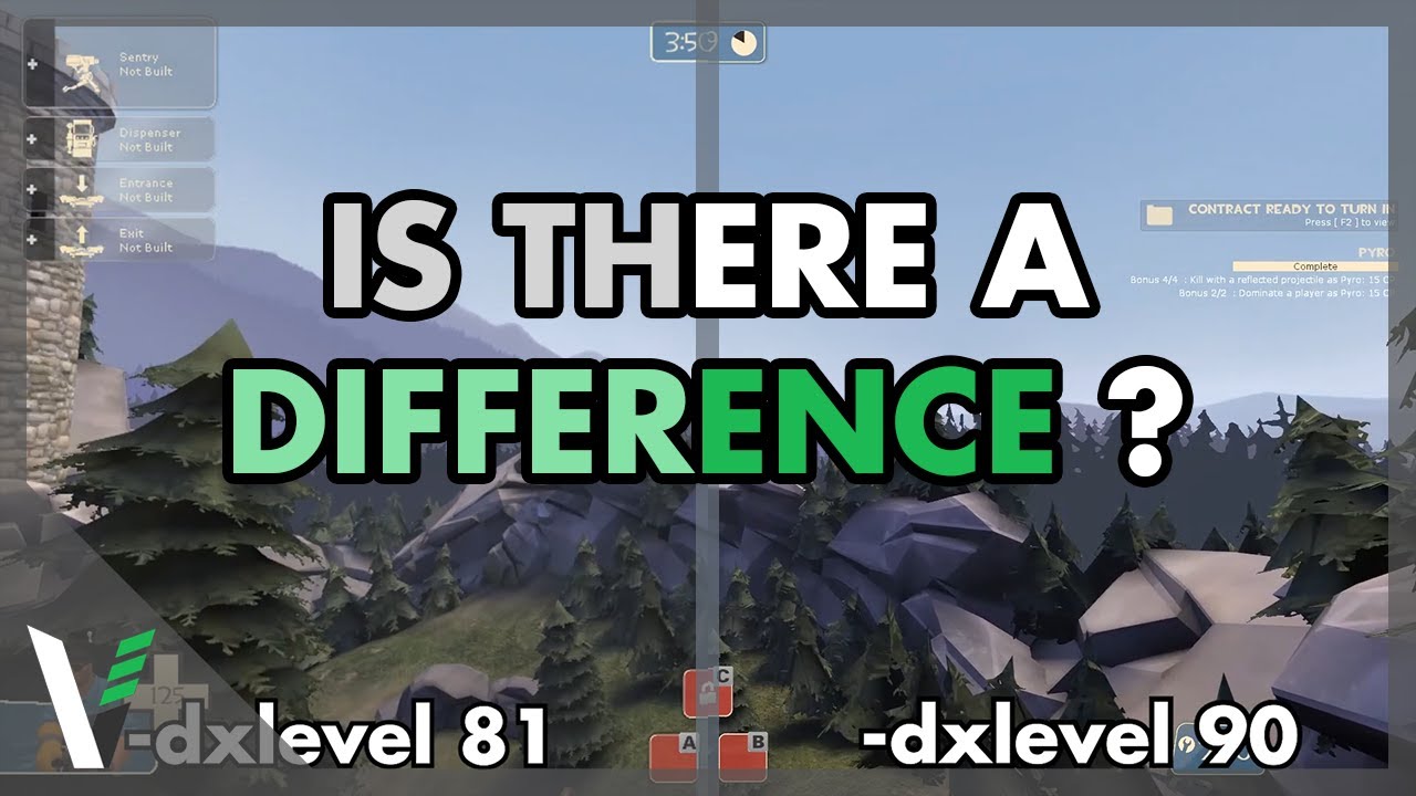 TF2 - DirectX 8 vs DirectX 9 in cp_degrootkeep