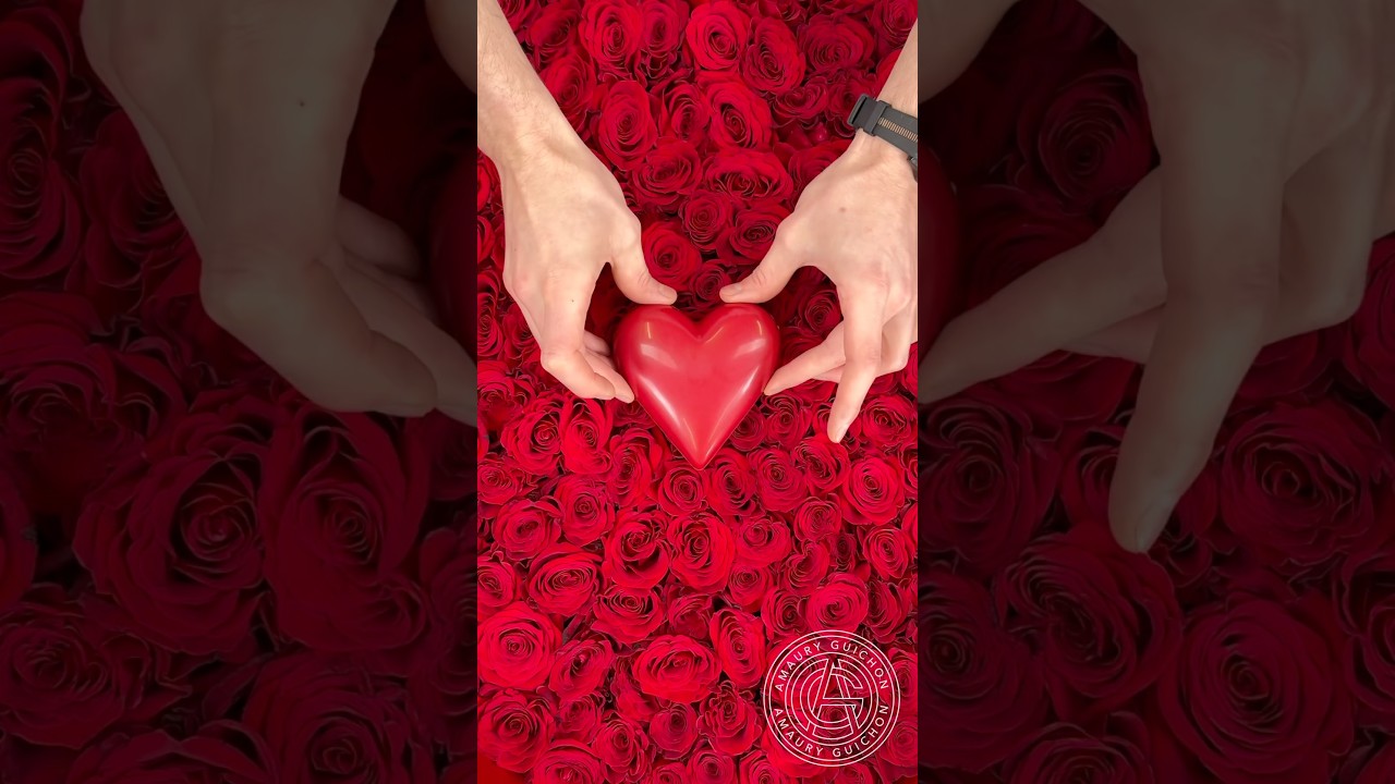 Chocolate Heart! 🍫❤️ I hope everybody had a beautiful Valentine&rsquo;s Day! #amauryguichon #chocolate