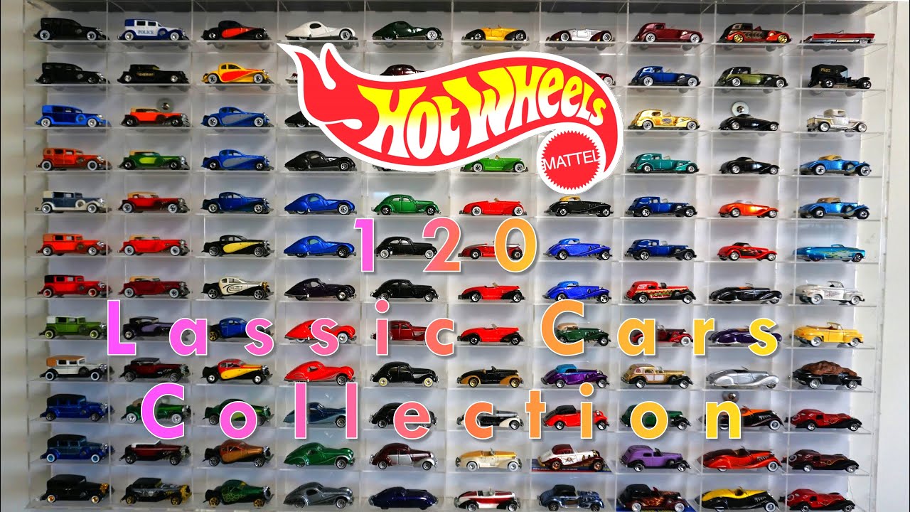 120 Hot Wheels Classic Cars Collection