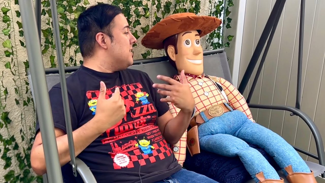 YouTube Business Meeting With Giant Woody