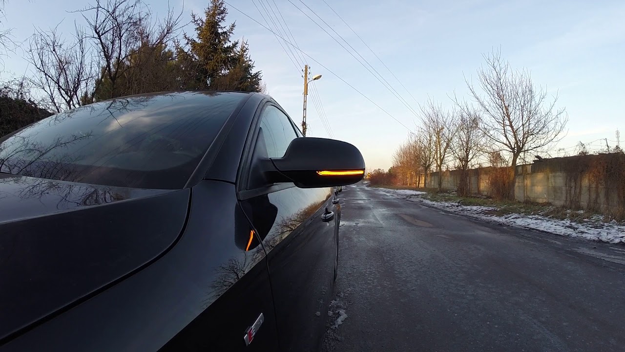 Dynamiczne Kierunkowskazy Audi A4 A5 b8 pływające
