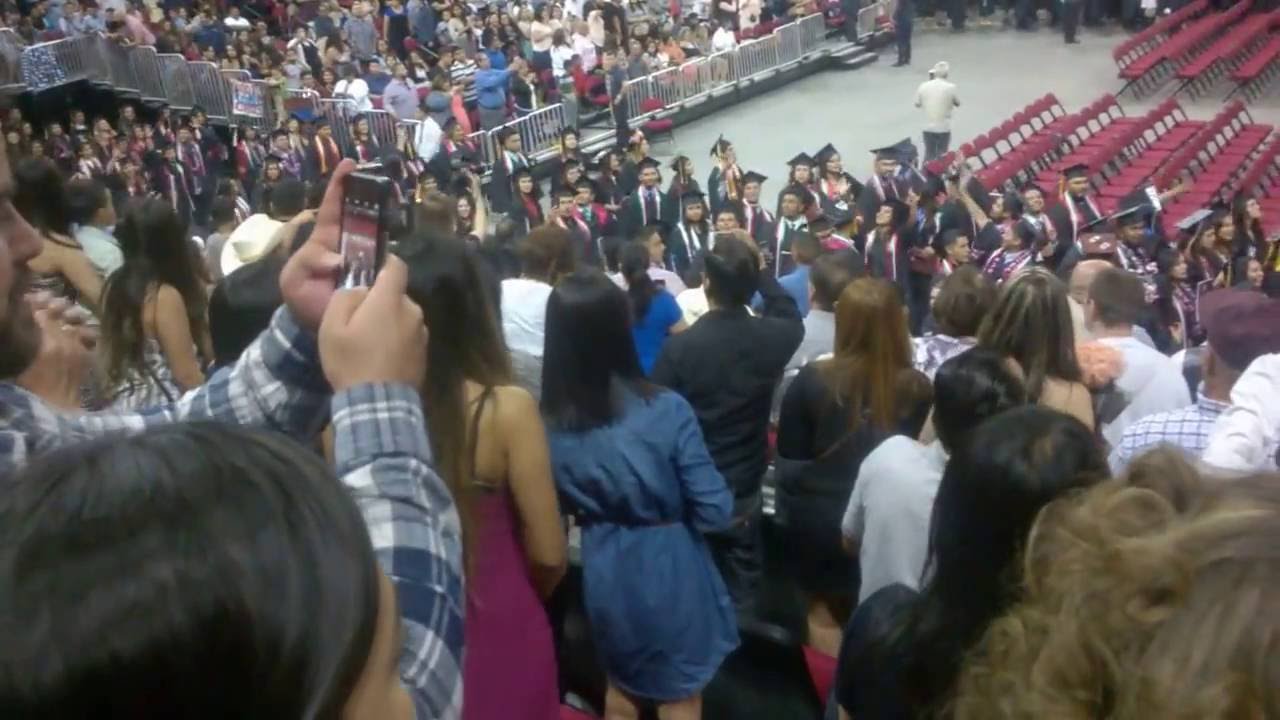 Chicano commencement 2016 Fresno State Savemart Center
