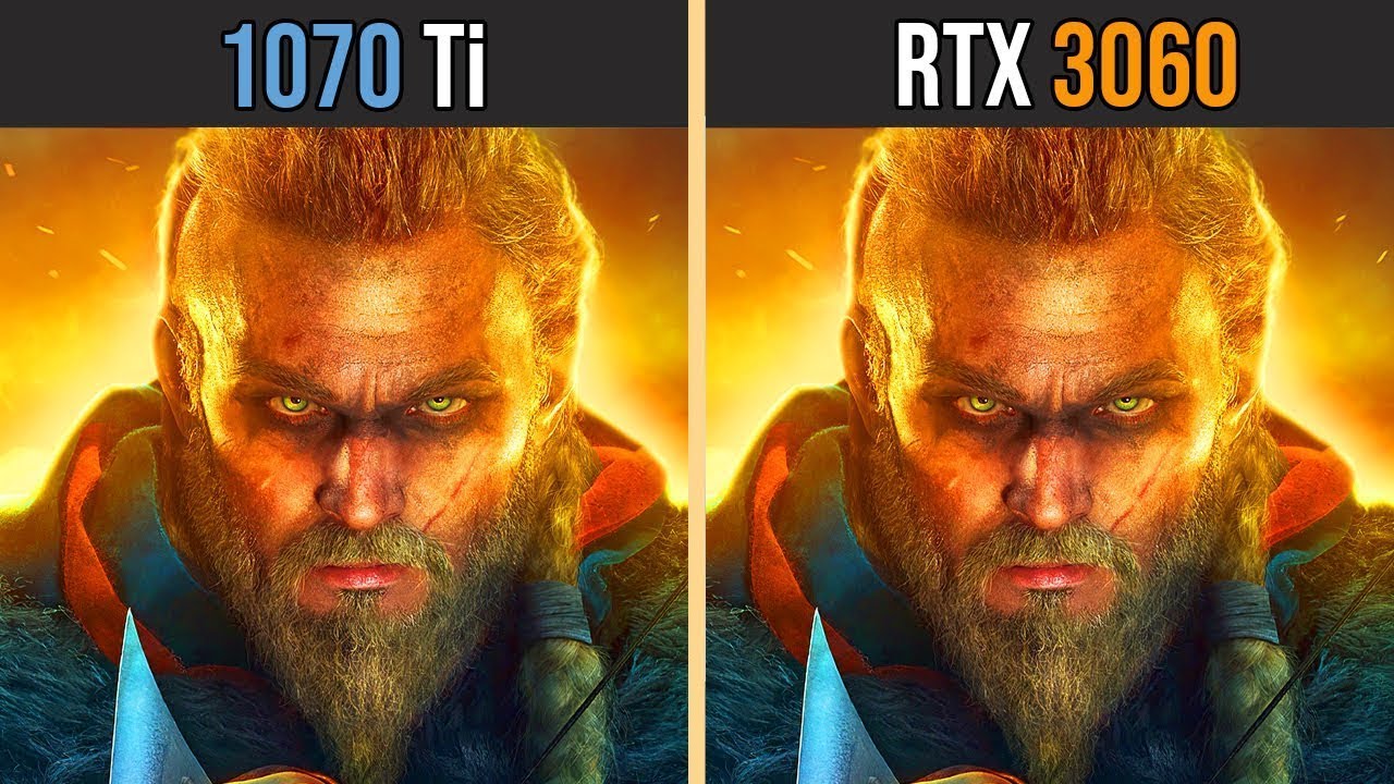 NVIDIA GTX 1070 Ti vs RTX 3060 | Test in 8 Games