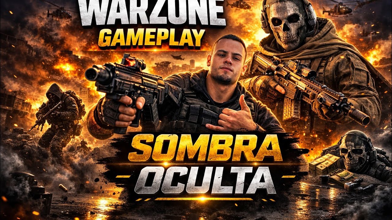 Warzone game play com Sombra oculta