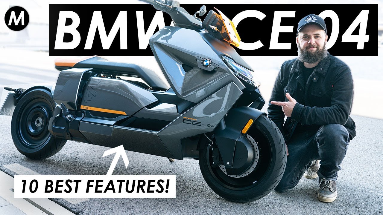 Обзор BMW CE 04: 10 ЛУЧШИХ функций!