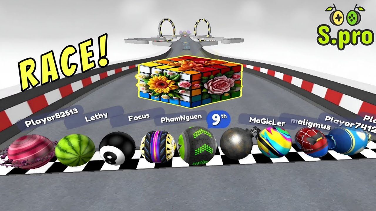 Going Balls - Speedrun Epic Race 262 ᯓ⚽︎ #goingballs #gameplay #marblesrace