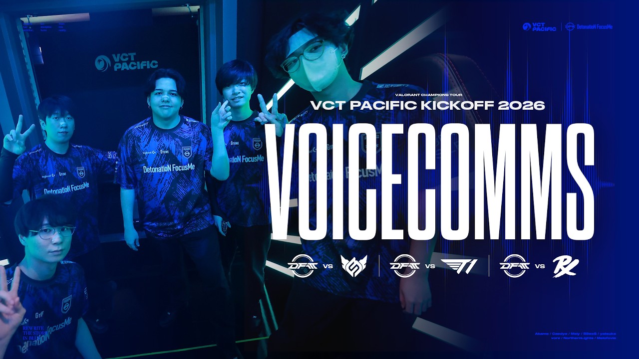 【TEAMVC】DFM vs FS ＆ T1＆ PRX｜VCT Pacific 2026 Kick Off【VALORANT/ヴァロラント】