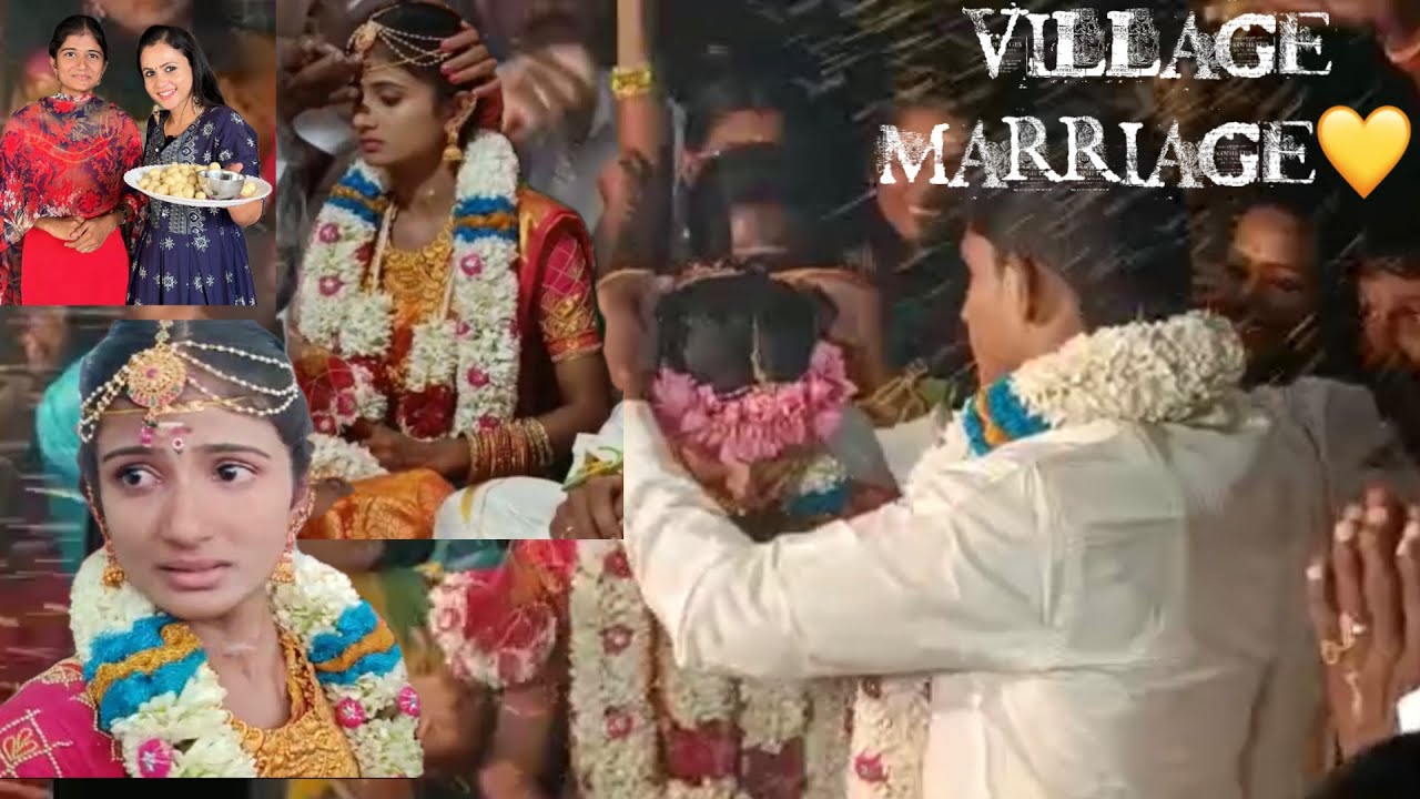 கிராமத்து கல்யாணம்😍 First Marriage From Village Gang 🎉 Hussain Manimegalai