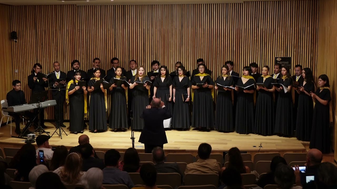 Coro Schola Cantorum México - Si mi voz muriera en tierra - Rafael Alberti Carlos Jiménez Mabarak