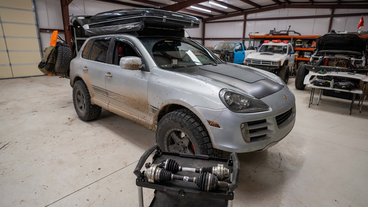 Replacing the axle on my First Generation Cayenne