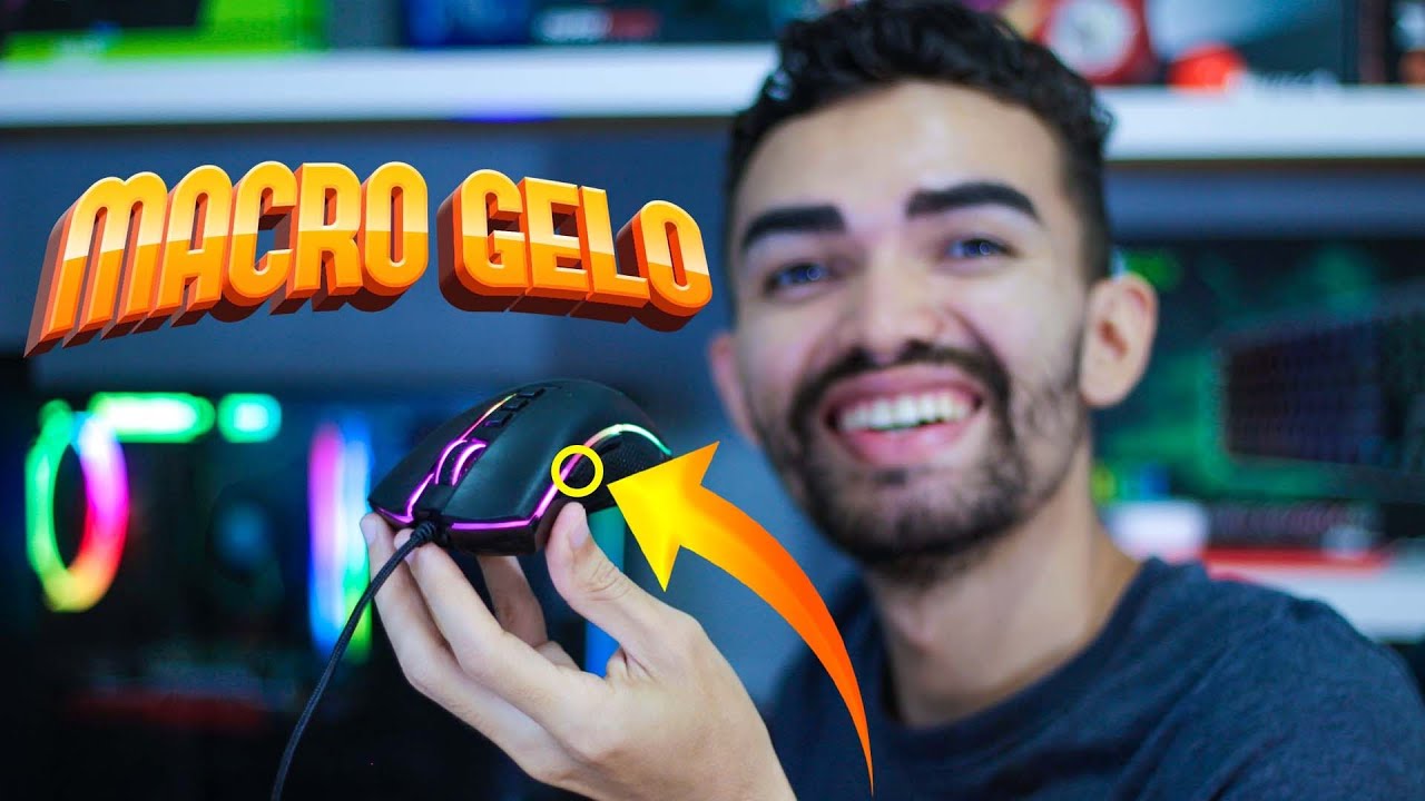 Como configurar o macro de gelo agachado no emulador