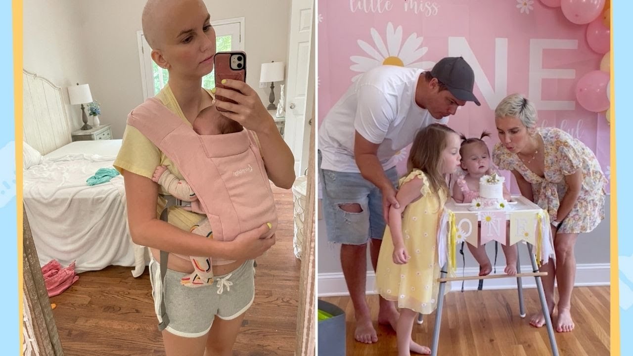 Pregnant Mom Diagnosed With Cancer Beats Disease To Makes It To Daughter's 1st Birthday