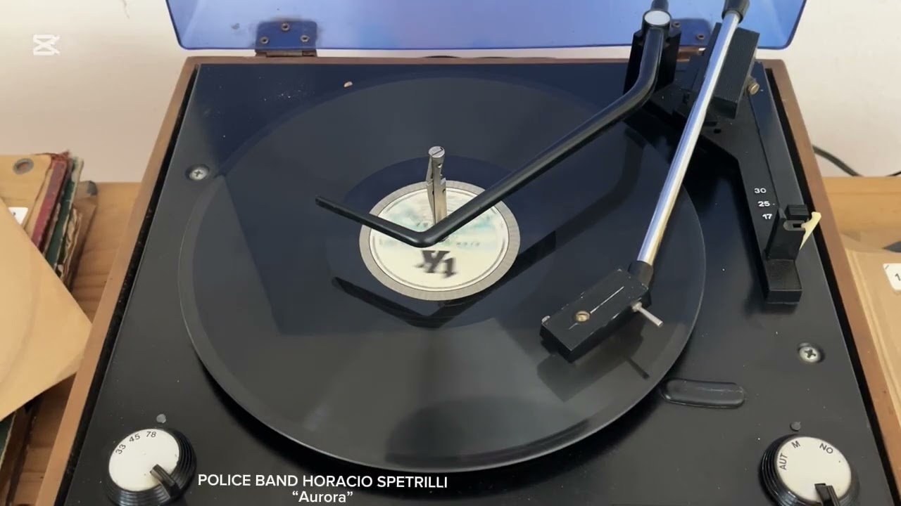 POLICE BAND BS AS "Aurora" cond HORACIO SPETRILLI Tk 35001 78