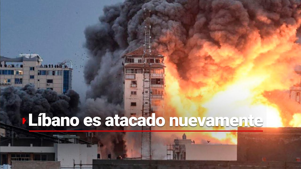 El terror contin&uacute;a | Se da una nueva jornada de bombardeos en L&iacute;bano, su objetivo era Beiru
