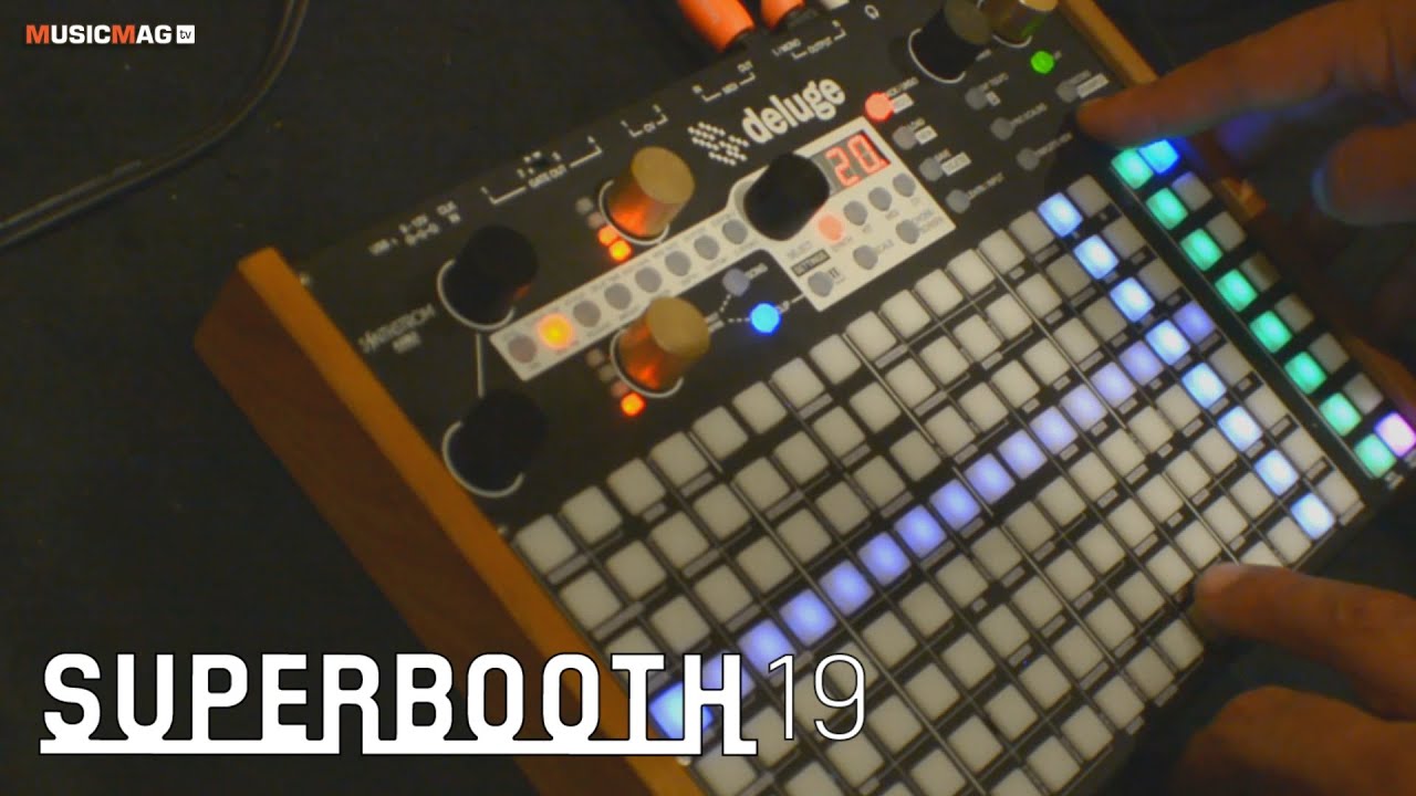 Synthstrom Deluge - обзор от создателя инструмента (Superbooth19)