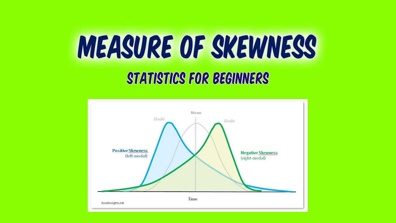Measure of Skewness | Statistics for Beginners