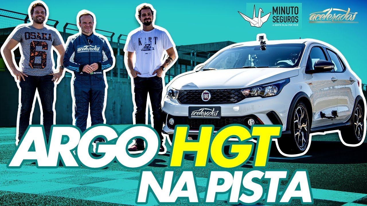 MAIS RÁPIDO QUE UM T-JET? FIAT ARGO HGT! FT. MINUTO SEGUROS - VR COM RUBENS BARRICHELLO #124