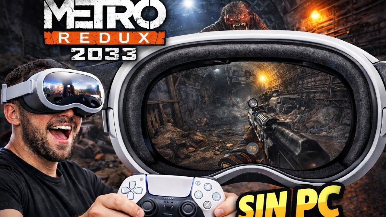 Metro 2033 Redux en VR SIN PC! 😱