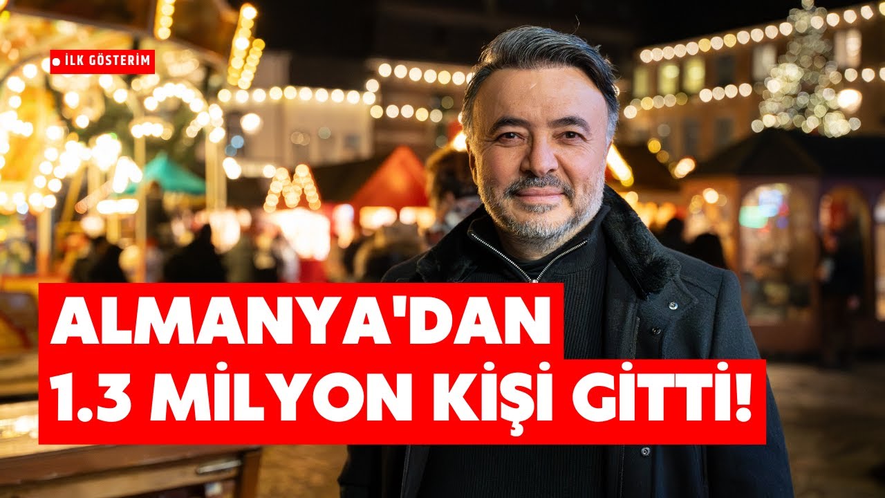 ALMANYA'DA YAŞAYANLAR ÜLKEYİ NEDEN TERK EDİYORLAR? 1.3 MİLYON KİŞİ GİTTİ!  @benyuxel