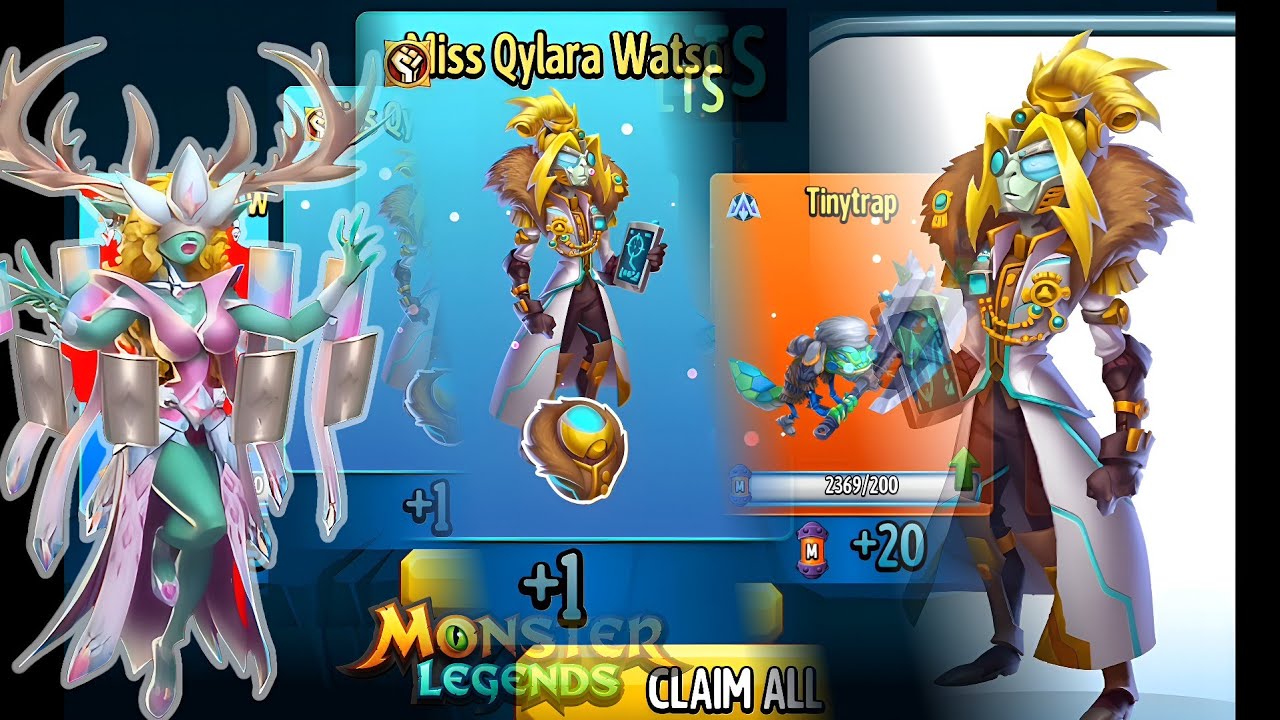 Hall Of Cards Completion Pack ＋ Getting Miss Qylara Watson (Monster Legends)