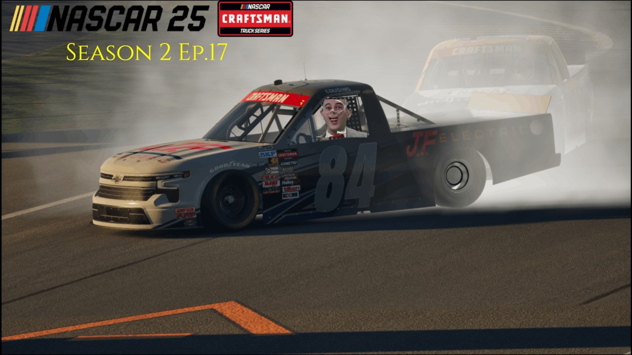 🌧️ SEASON 2 — RACE 17  NASCAR 25 TRUCK SERIES AT WATKINS GLEN 🌧️