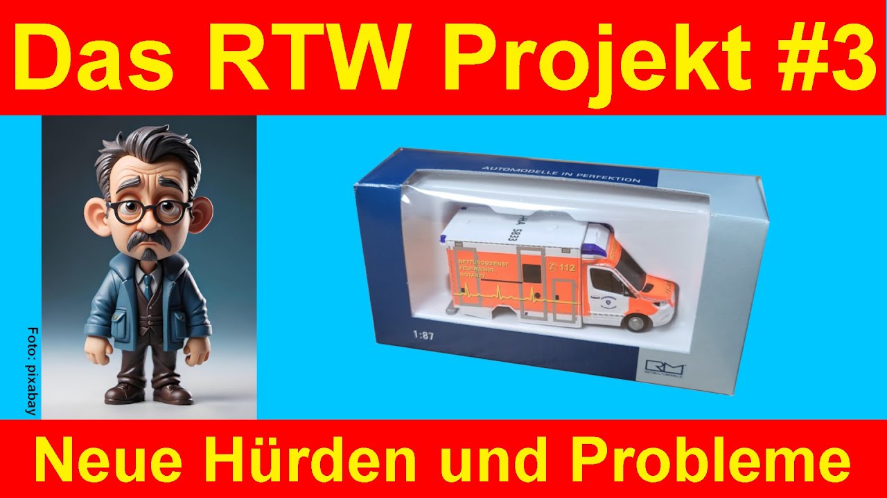 Neue Hürden im RTW Projekt! Probleme gelöst, neue Herausforderungen warten | OpenCar Update