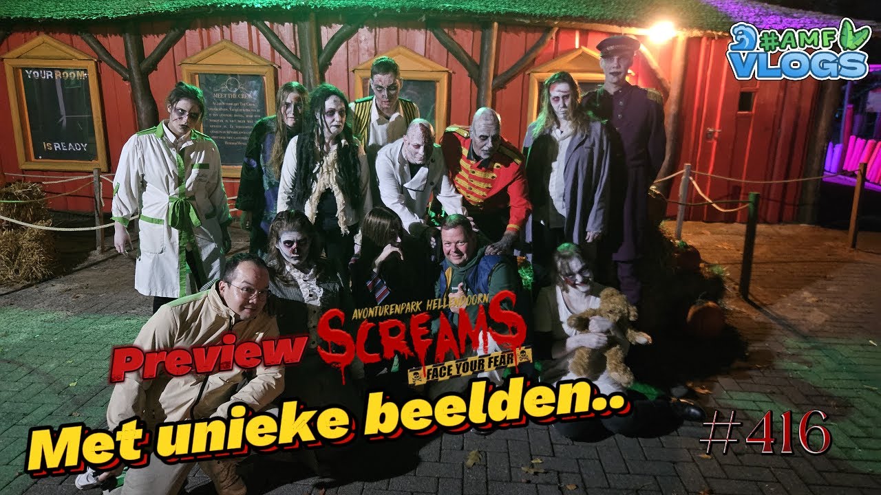 HALLOWEEN AVONTURENPARK HELLENDOORN | PREVIEW SCREAMS |Met unieke beelden #avonturenparkhellendoorn