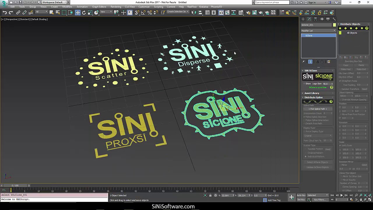 3ds Max plugins from SiNi Software