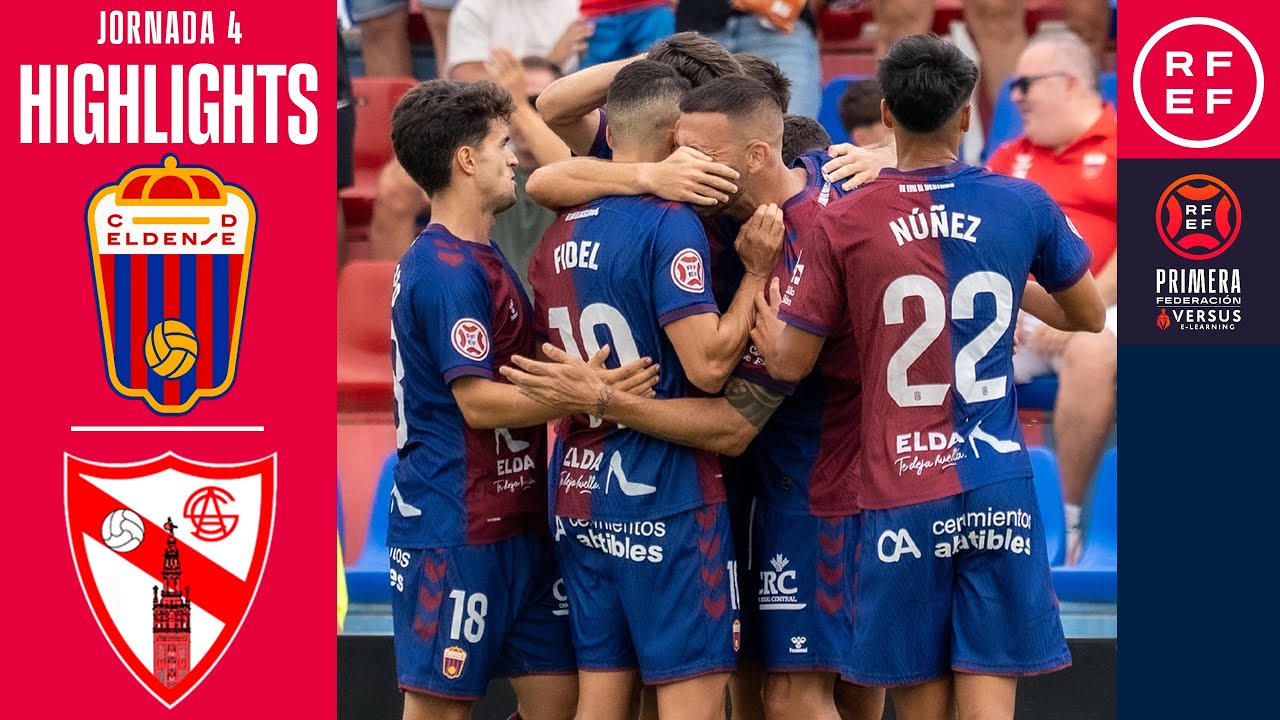 Resumen #PrimeraFederaci&oacute;n | CD Eldense 1-0 Sevilla Atl&eacute;tico | Jornada 4 | Temporada 2025/26