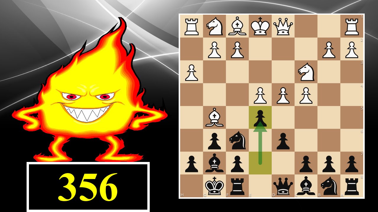 Blitz Chess #356: King's Indian Defense, Makogonov variation