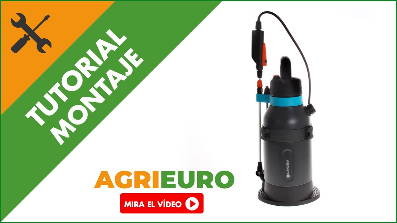 Montaje Bomba de fumigación Gardena Easypump 5 L 11136