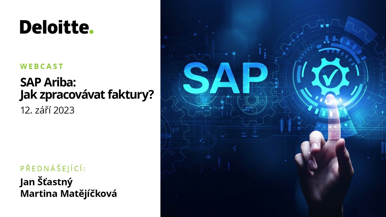 SAP Ariba: Jak zpracovávat faktury?