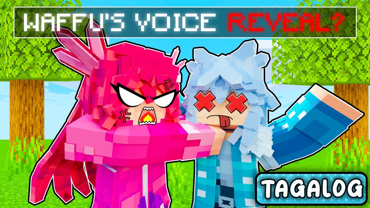 🇵🇭 WAFFU'S VOICE REVEAL In MINECRAFT? (TAGALOG)