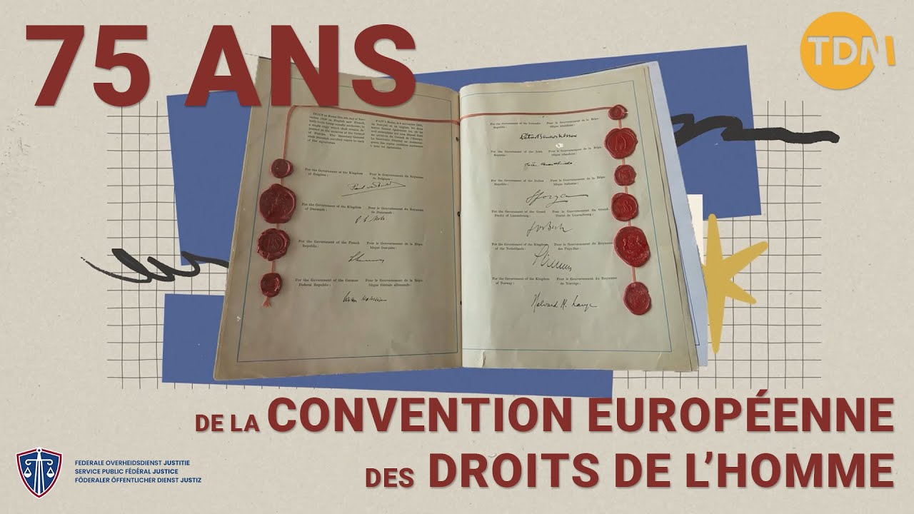 75 ans de la Convention européenne des droits de l’Homme