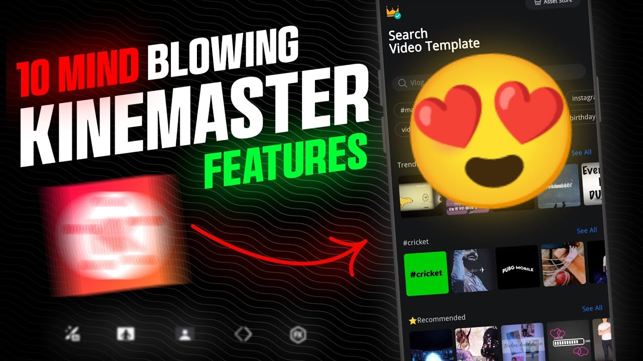 10 Mindblowing Kinemaster features you need to know | Kinemaster 7.4