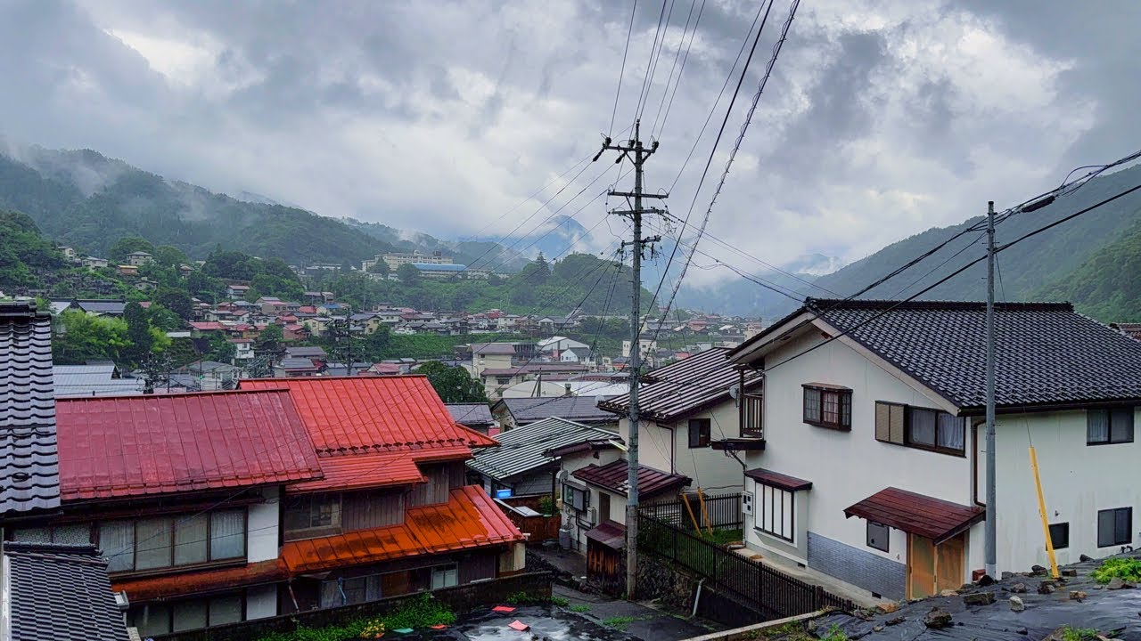 Beautiful Scenery with Rain can be captured in words and images, evoking a sense of peace cleansing
