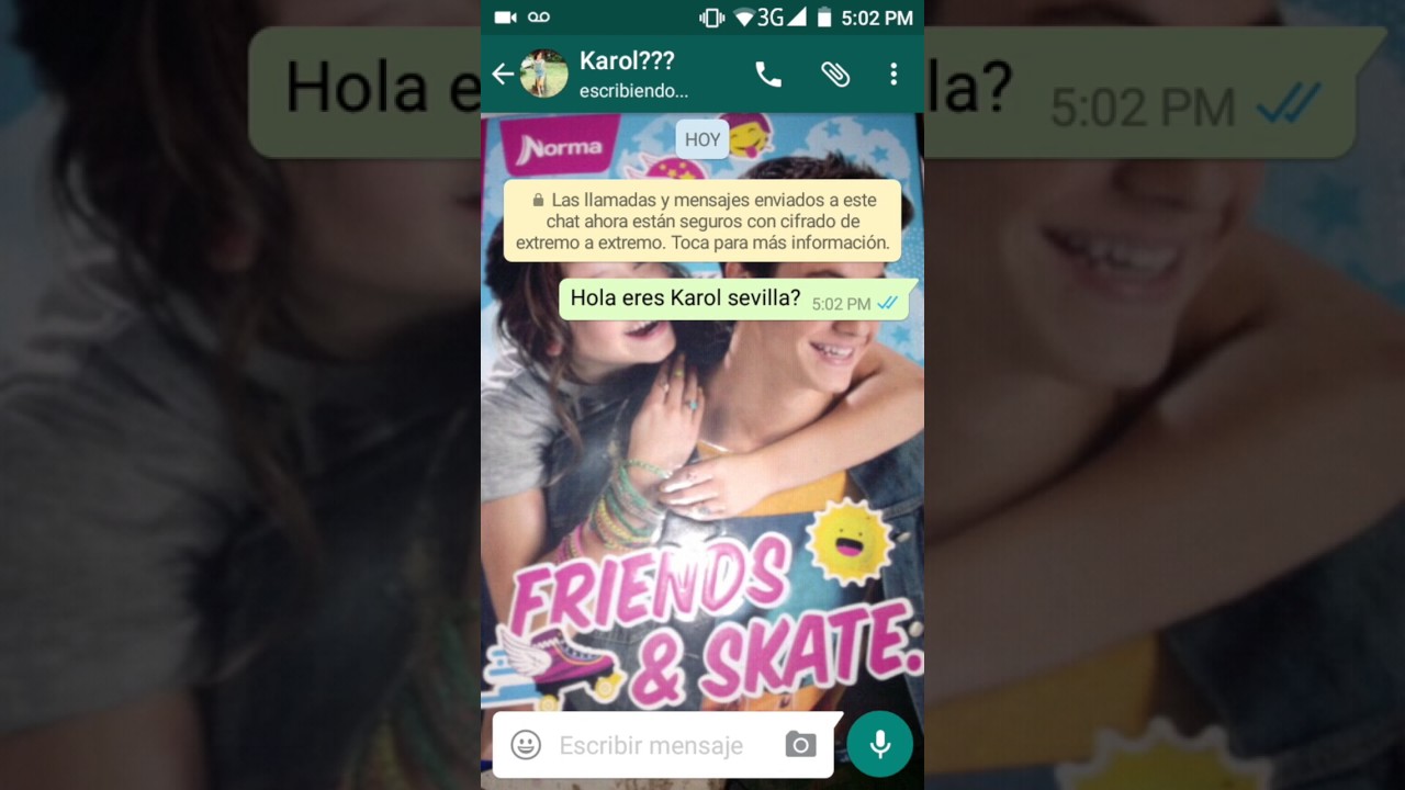 Otra nueva chica que se hace pasar por KAROL!!