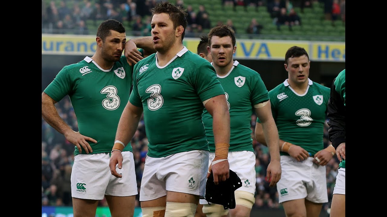Sean O'Brien Monster Clearout - Ireland v France 14th Feb 2015
