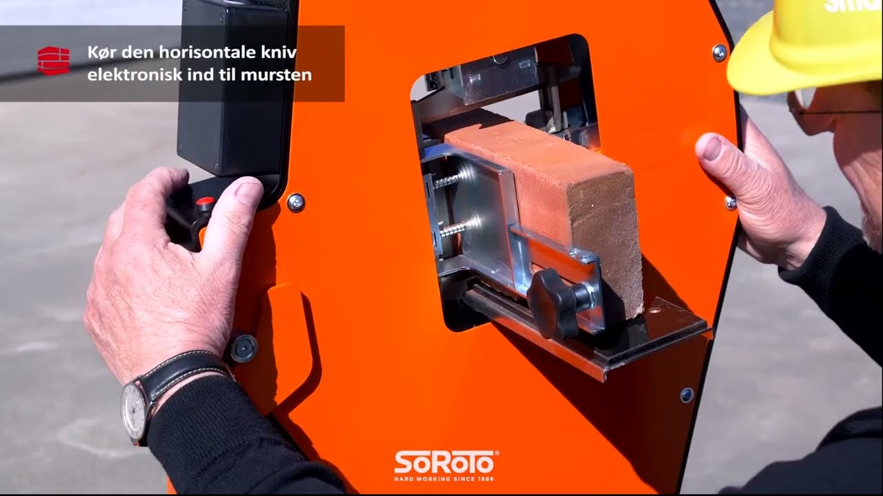 SmartCutter® - Det ultimative værktøj til hurtig, skarp og præcis klipning af mursten