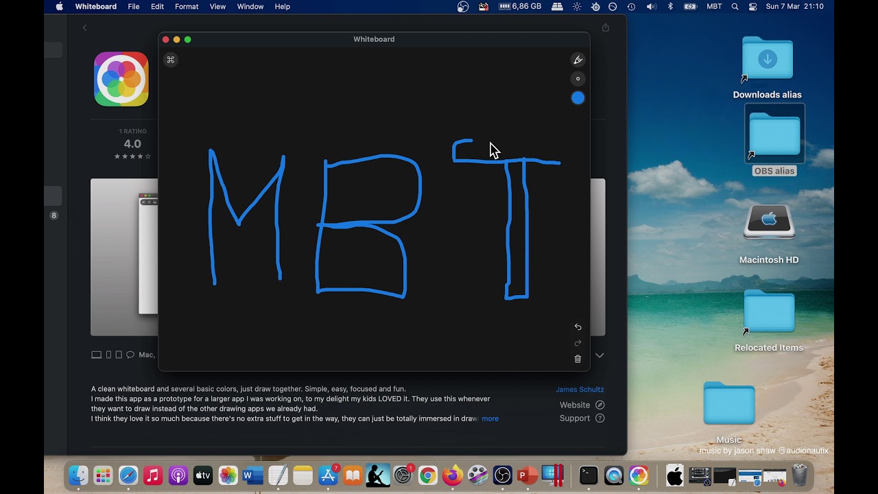 Whiteboard just draw together App MAC Basic Overview - Mac App Store