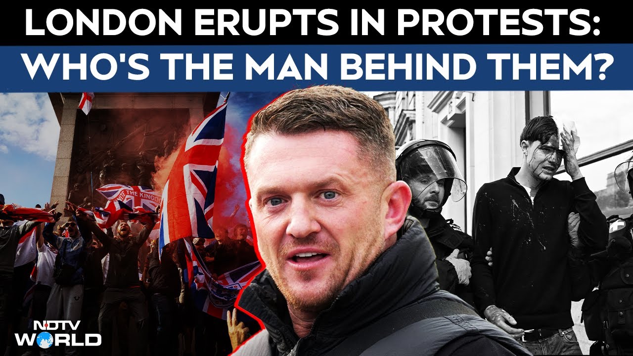 London Riots | Who Is Tommy Robinson, Activist Behind Massive Rally | Tommy Robinson Elon Musk