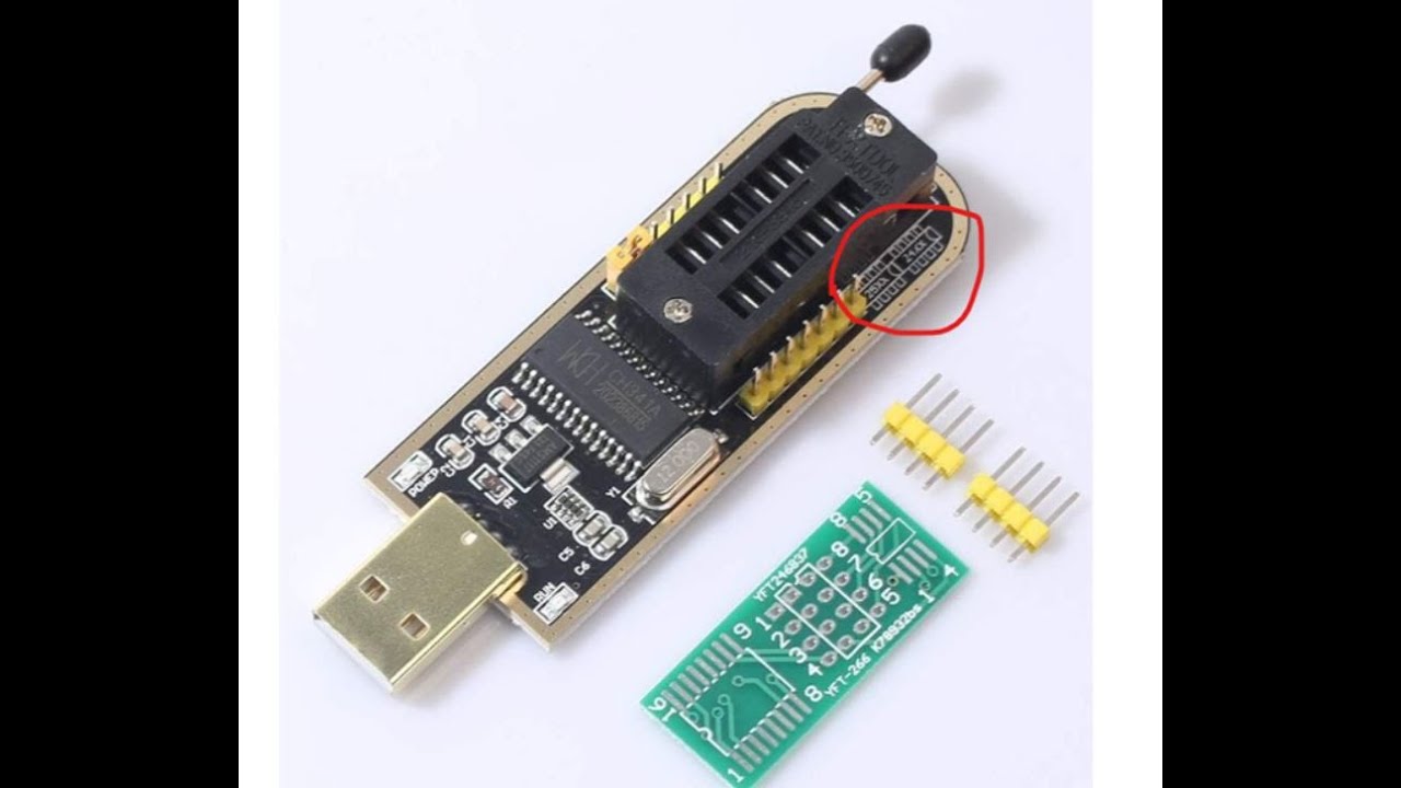 롬라이터기ch341a 사용법 1/2