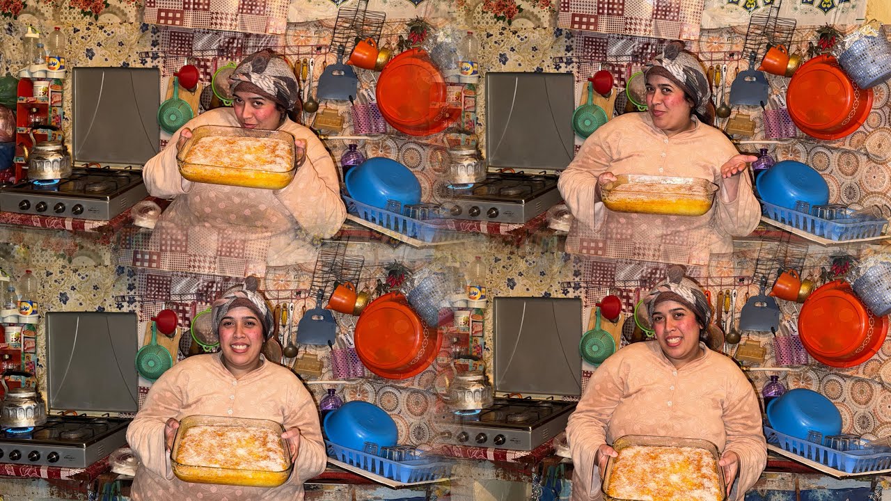 ليومة وجدنا معاكم أنا وصحيبتي بسبوسة بالليمون 🍊 ومكنتش متوقعا تطلع هاكة 😱