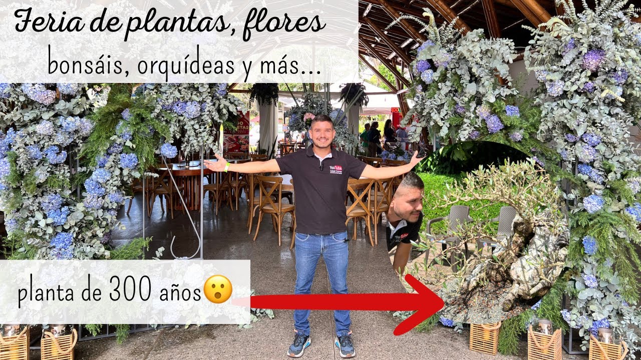 INCREÍBLE Planta con más de 300 años | EXPOFLORA