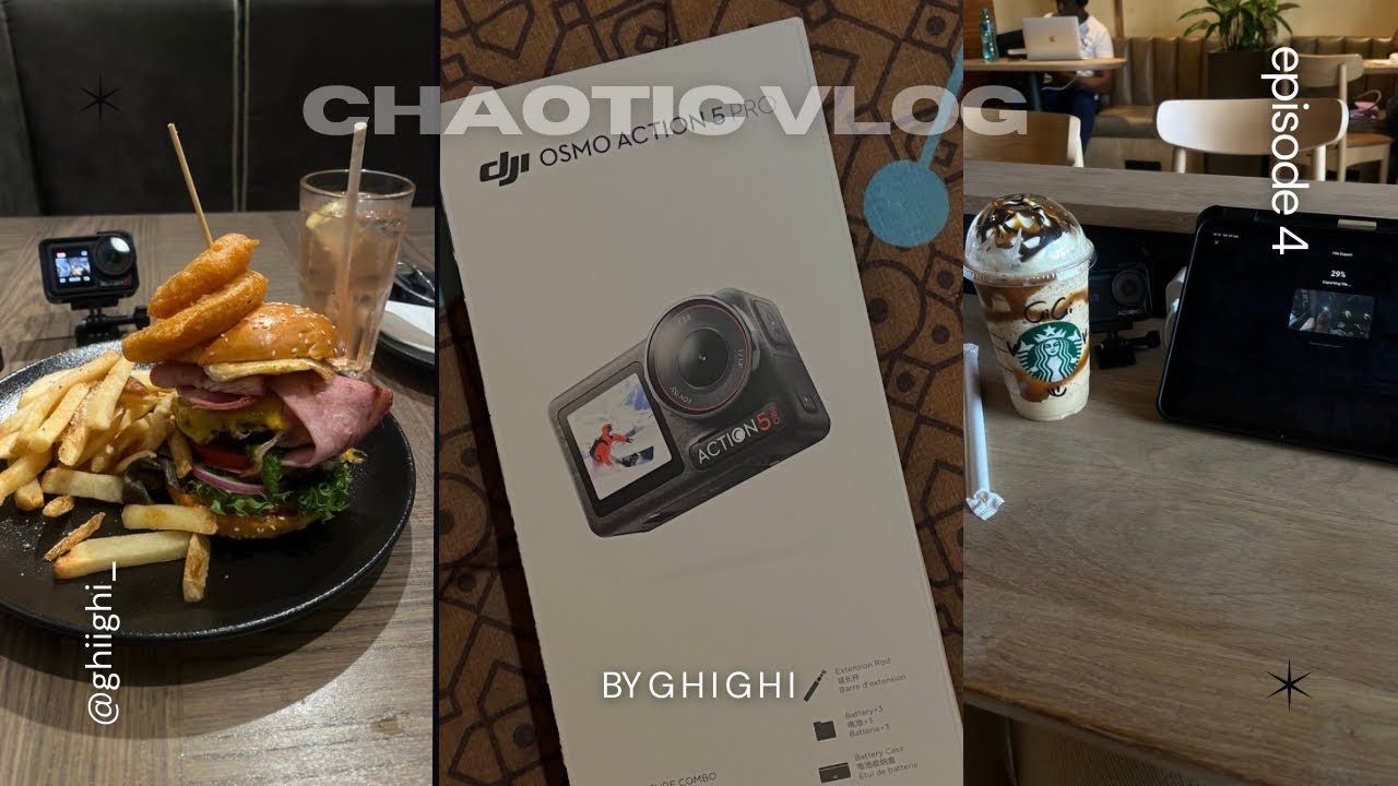 Life with G ౨ৎ|| unboxing/ testing out my new camera + solo date… #vlog 