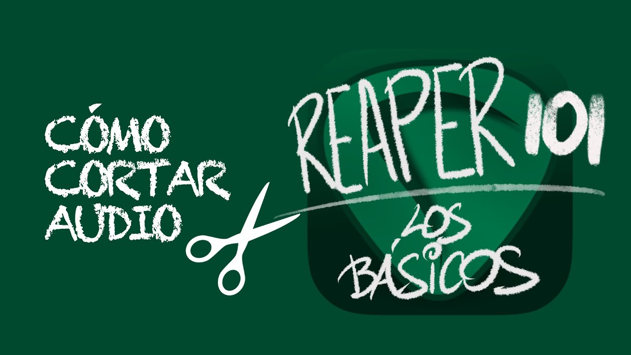 Cómo editar (cortar) audio en REAPER