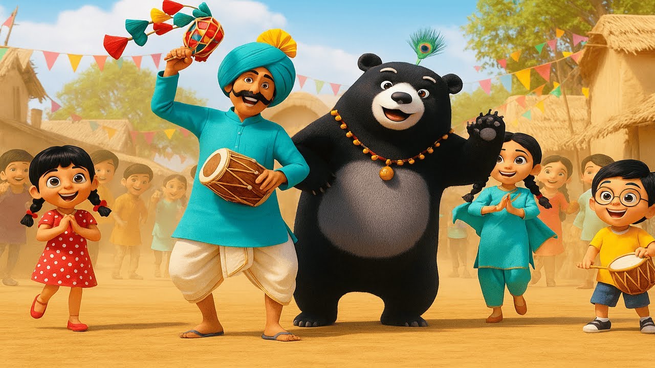 काला मदारी आया | Bandar Wala Dance | Hindi Rhymes for Kids | Kalu Madari Aaya | बच्चों का मजेदार गीत