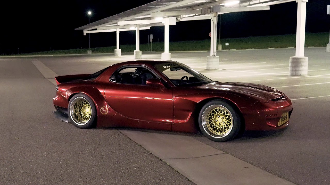 Rocket Bunny Mazda RX7 FD | 4K